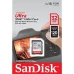 کارت حافظه SanDisk Ultra SDHC سرعت 120MB/s ظرفیت 32GB - Image 2