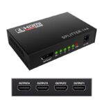 اسپلیتر HDMI برند V-Net چهار پورت با کیفیت 1080P - Image 2