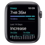 ساعت هوشمند اپل سری SE مدل Space Gray Aluminum Case/Black Nike Sport Band 44mm - Image 2