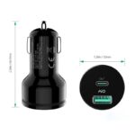 شارژر فندکی آکی Aukey CC-Y7 - Image 2