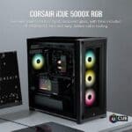 کیس کامپیوتر کورسیر iCUE 5000X RGB Black - Image 3