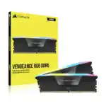 رم DDR5 دوکاناله کورسیر 32GB (16*2) مدل VENGEANCE RGB 6400Mhz CL32 - Image 2